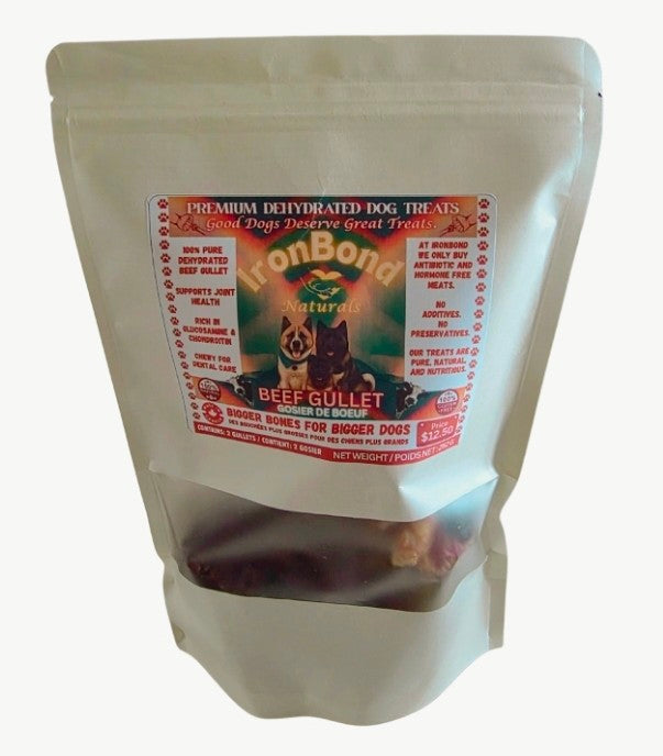 Dehydrated Beef Gullets (Small & Large)