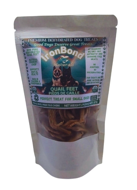 Dehydrated Quail Feet