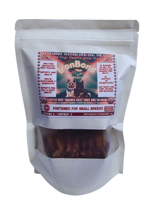 Dehydrated Stuffed Beef Tracheas