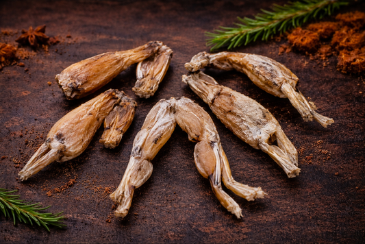 Freezer Dried Frog Legs