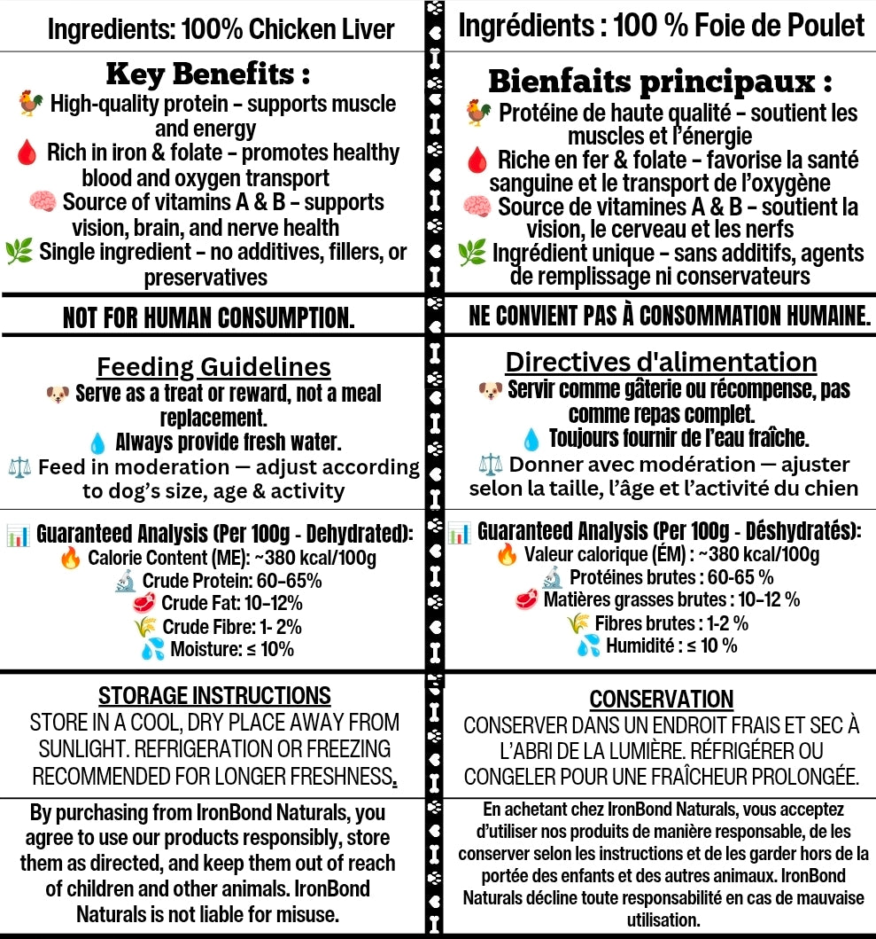 Dehydrated Chicken Liver