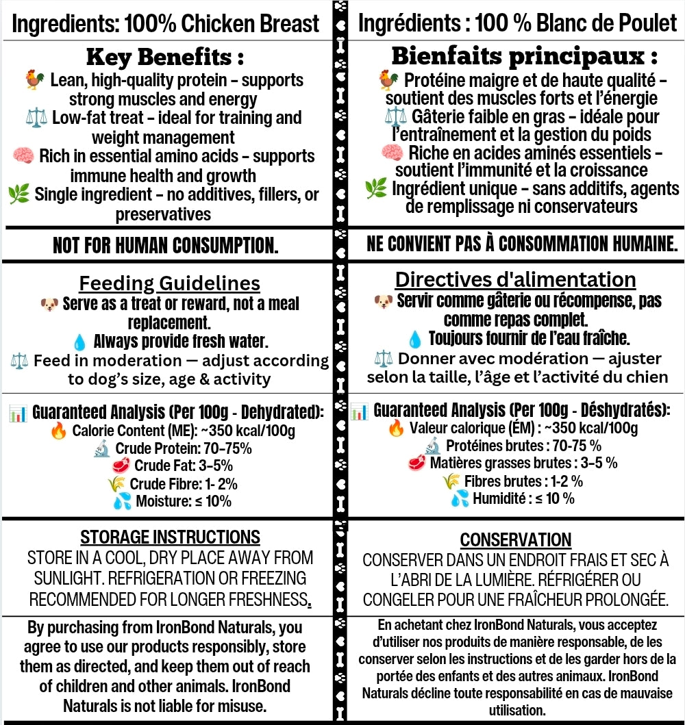 Dehydrated Chicken Breast